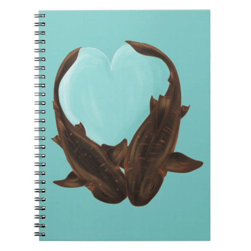 Cuddling Nurse Sharks Notebook