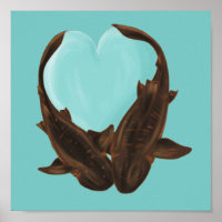Cuddling Nurse Sharks