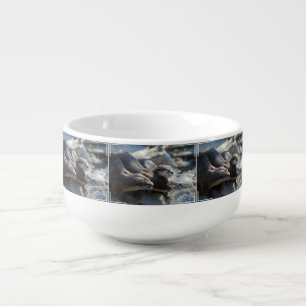 Cuddling Otters Soup Mug