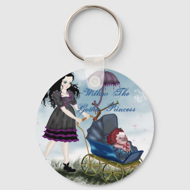 Cuddly Bacon Keychain (Front)