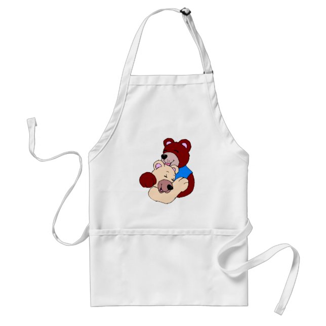 Cuddly Bears Adult Apron (Front)