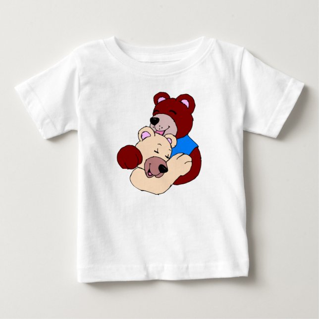 Cuddly Bears Baby T-Shirt (Front)