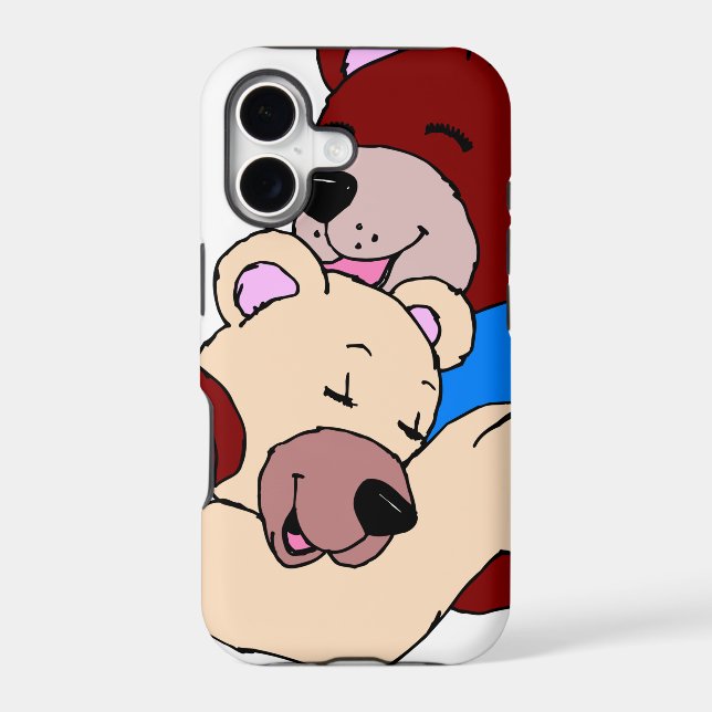 Cuddly Bears Iphone Case (Back)