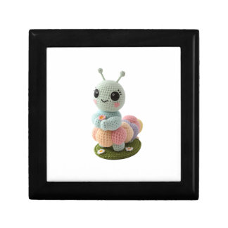 Cuddly Caterpillar A Whimsical Crochet Friend T-Sh Gift Box