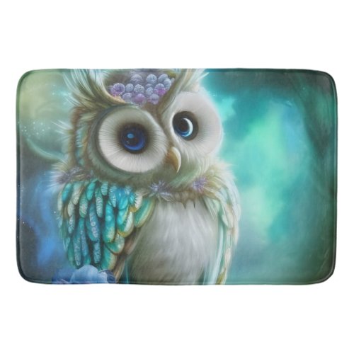 Cuddly Cutie Owl Bath Mat