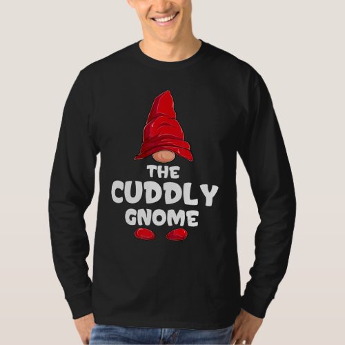 Cuddly Gnome Matching Family Group Christmas Party T_Shirt