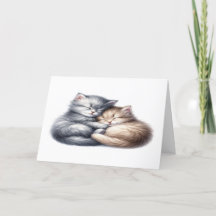 Cuddly Kittens NOTECARD