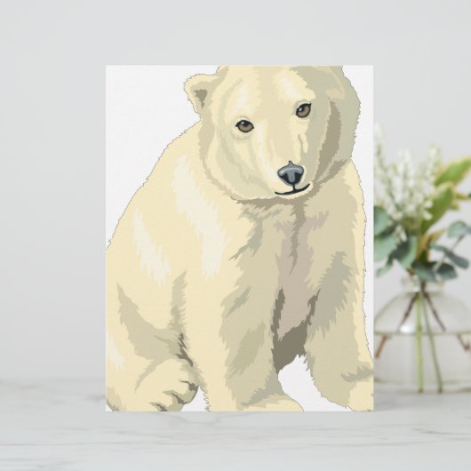 Cuddly  Polar Bear (Standing Front)