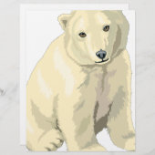 Cuddly  Polar Bear (Front/Back)