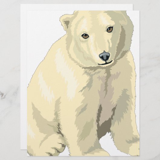 Cuddly  Polar Bear (Front/Back)