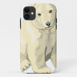 Cuddly  Polar Bear iPhone 11 Case