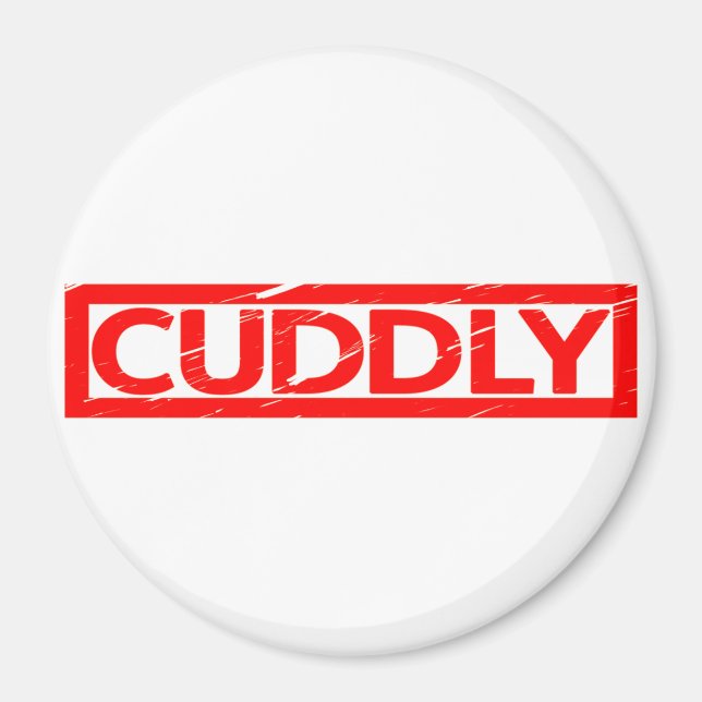 Cuddly Stamp Magnet (Front)