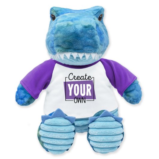 Cuddly T-Rex Plush Dinosaur Stuffed Animal (Front)