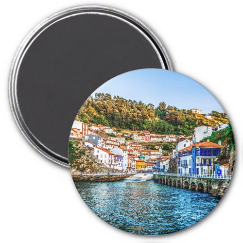 Cudillero fishing village in Asturias Spain Magnet