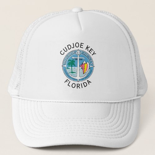 Cudjoe Key _ Florida Keys Trucker Hat