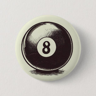 Cue-t Eight Ball Button