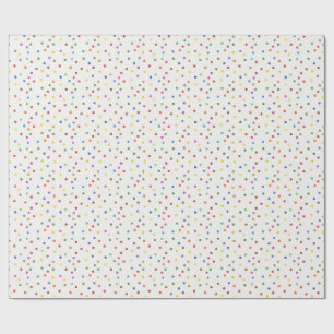 Cue the Confetti Birthday Party Wrapping Paper