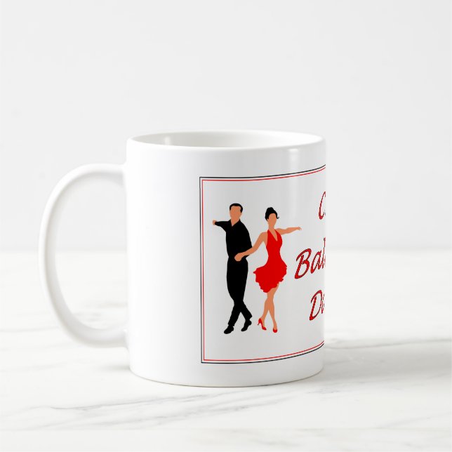 Cued Ballroom Dance Mug (Left)