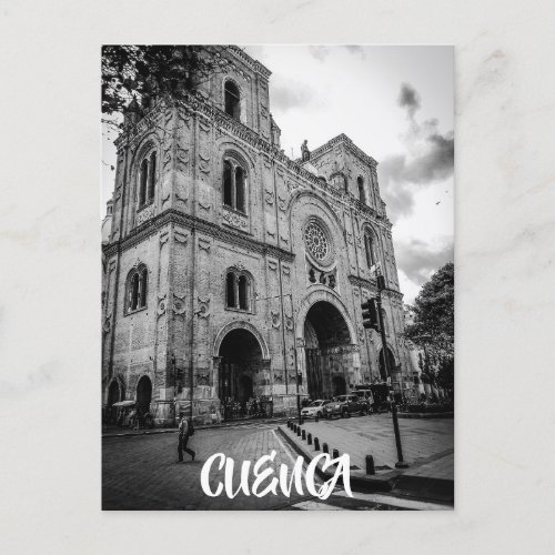 Cuenca Ecuador Cathedral Postcard