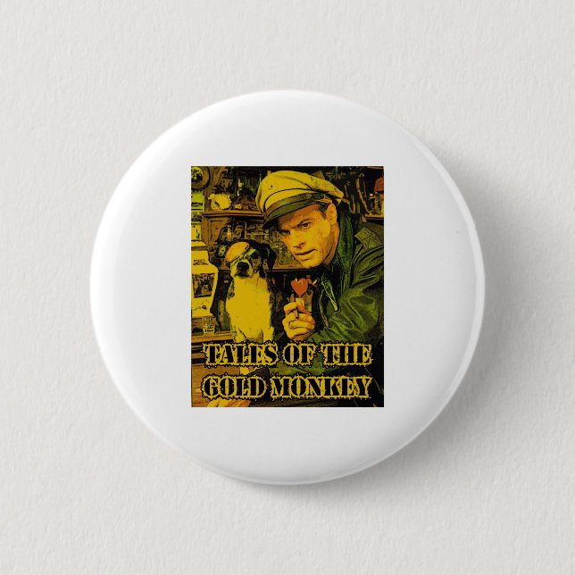 cuentos del mono de oro button (Front)
