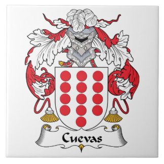 Cuevas Family Crest Tile