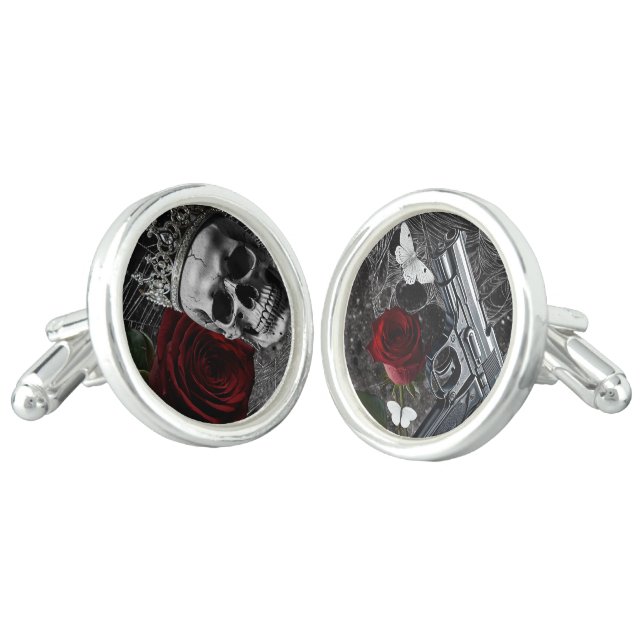 Cuff Links Haunting Adeline Zade Meadows Zaddy (Angled)