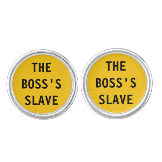 Cuff Links The Boss's Slave