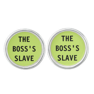 Cuff Links The Boss's Slave