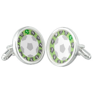 Cuff-links with Black & White Shirts Cufflinks