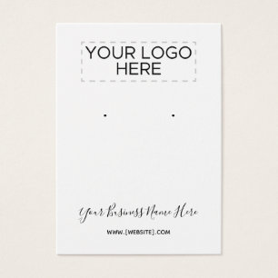 Cufflink Display Card