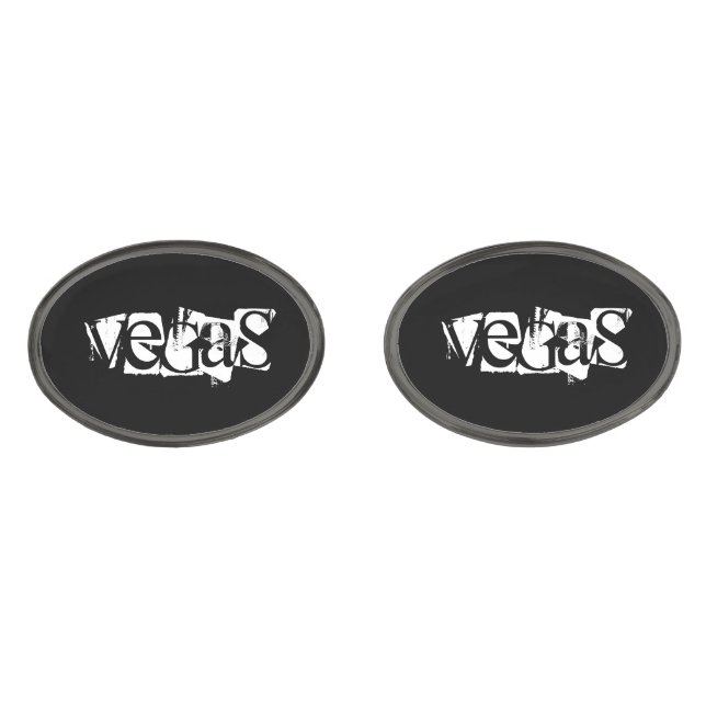 Cufflinks By Ties & Cuffs-Vegas (Front)