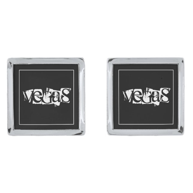 Cufflinks By Ties & Cuffs-Vegas (Front)