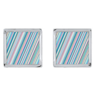 Cufflinks - Candy Stripes