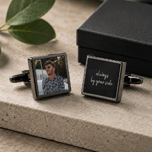 Cufflinks   Custom Memorial Photo Wedding Keepsake