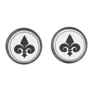 Cufflinks Fleur De Li