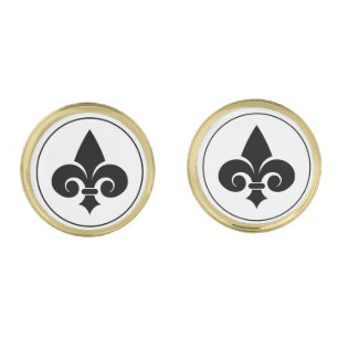 Cufflinks Fleur De Lis