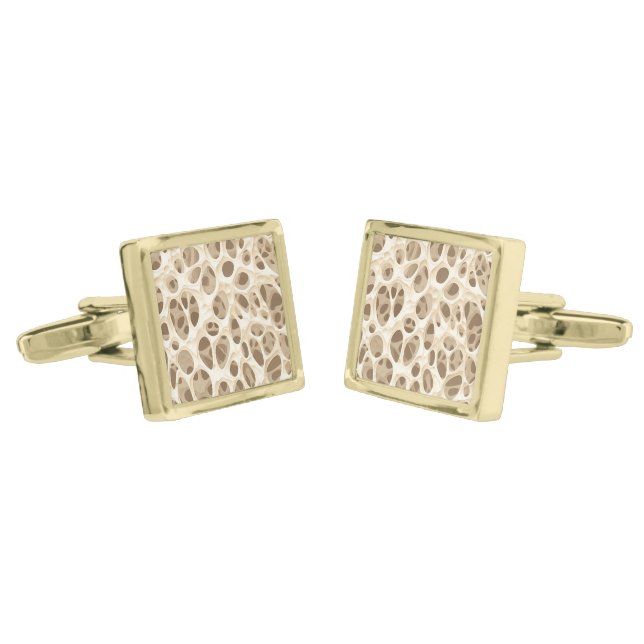 Cufflinks Leopard Print (Angled)