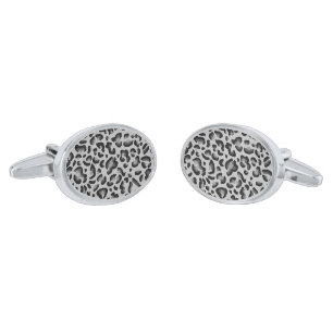 Cufflinks Leopard Print