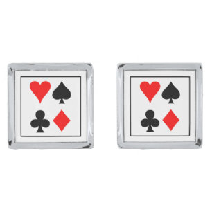 Cufflinks-Poker Cufflinks