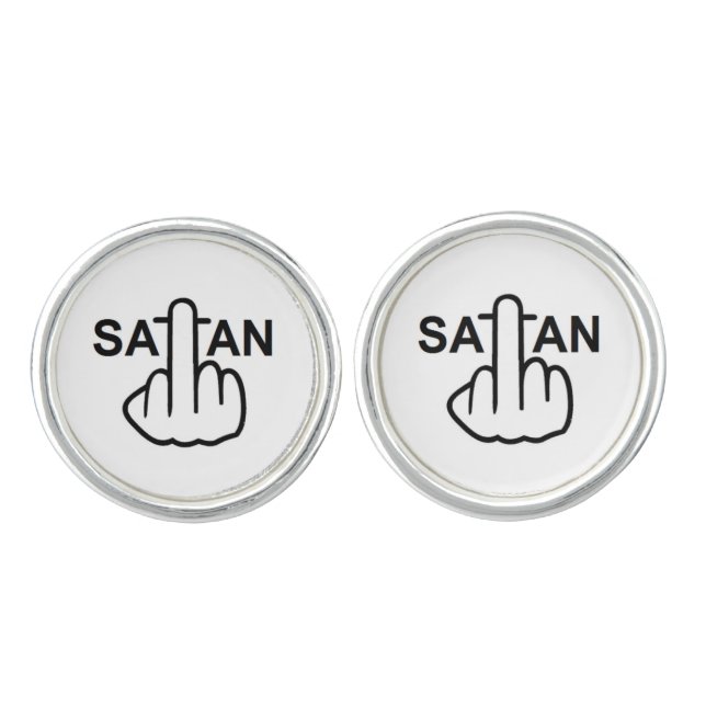 Cufflinks Satan Flip (Front)