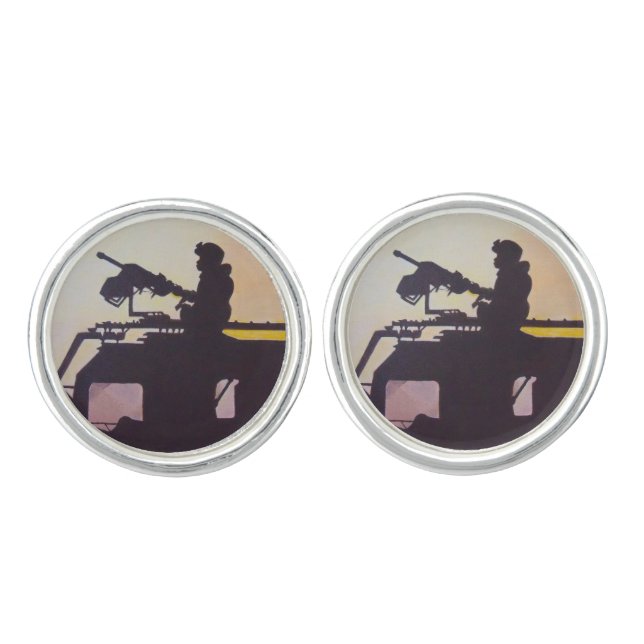 Cufflinks SOUTH OF BAGHDAD (Front)