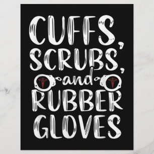 Cuffs Correctional Nurse RN Prison Nursing Medical Letterhead