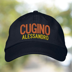Cugino (cousin/male) Personalized embroidered  Baseball Cap