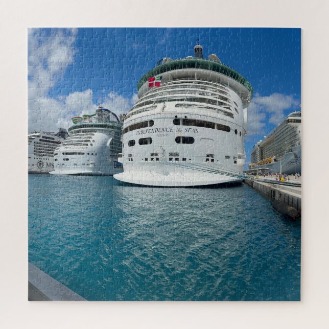 Cuise Ship Clique Jigsaw Puzzle (Vertical)