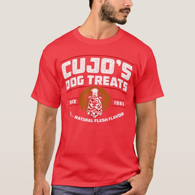 CujosDogreats All Natural Flesh Flavor Since 1983  T-Shirt (Front)