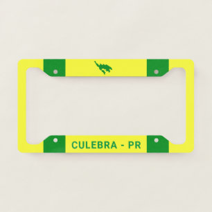 Culebra, Puerto Rico (Flag) License Plate Frame