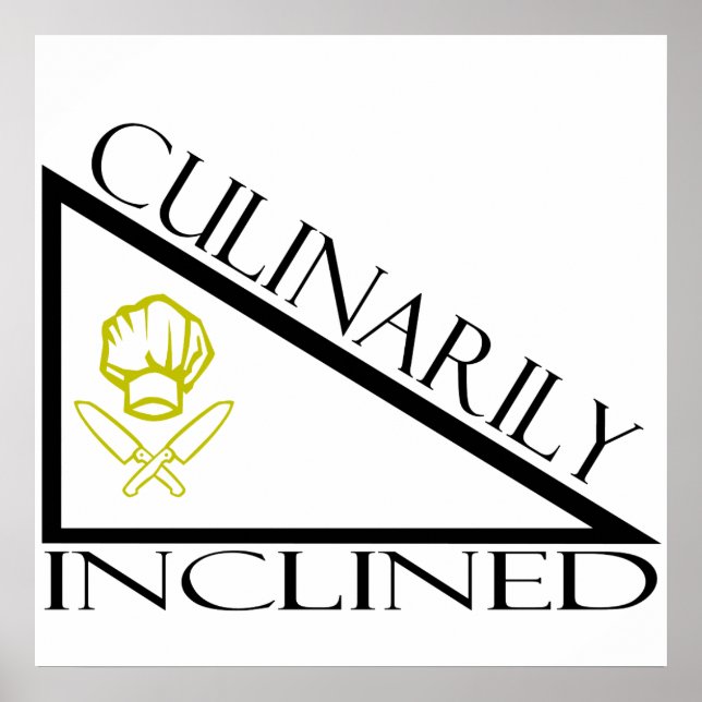 Culinarily Inclined Poster (Front)