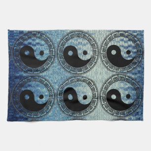 Culinary Balance and Elemental Harmony Kitchen Towel