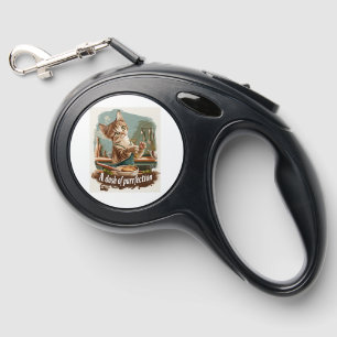 Culinary Cat Chef Retractable Pet Leash