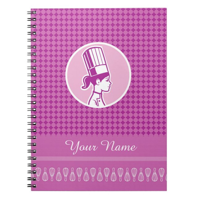 Culinary Classes Personalized Notebook (Front)